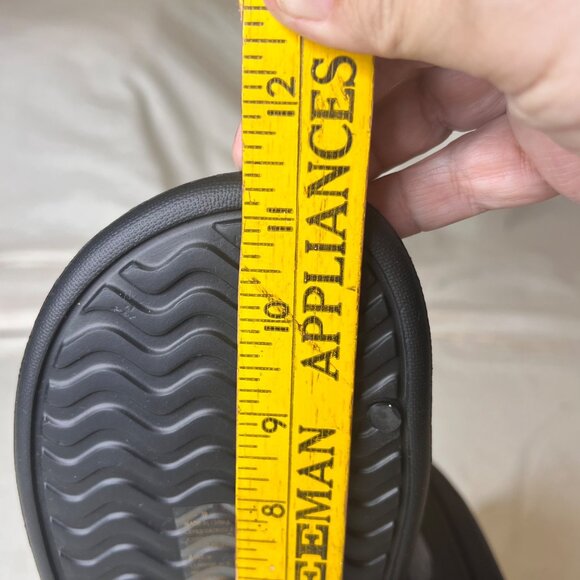 SO Women Size 10 Black Open-Toe Slide Sandals Comfortable Lightweight Slip-On - Picture 12 of 15